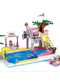 Đồ Chơi Bé Gái Khu vui chơi Công viên Tuổi Thơ 14514 Bằng nhựa ABS an toàn