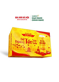 Bia Hơi Hà Nội - Thùng 24 lon 500ml - Phiên bản Tết 2026
