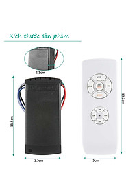 Bộ mạch điều khiển quạt trần từ xa - Remote điều khiển từ xa cho quạt trần