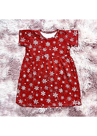 Váy đầm bé gái tay ngắn thun cotton co giãn giao nhiều hoạ tiết khác nhau cho khách MamLa