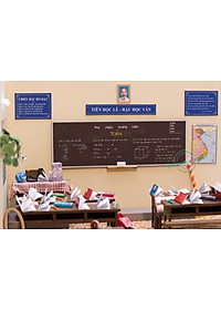 MÔ HÌNH Tự lắp ráp DIY SÀI GÒN THU NHỎ - KÝ ỨC TUỔI HỌC TRÒ - HT01