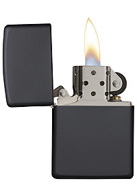 Bật Lửa Zippo Black Matte 218