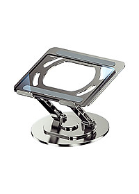 Giá Đỡ Máy Tính Xách Tay Hợp Kim Nhôm Đế Xoay 360 độ ( HÀNG CAO CẤP)