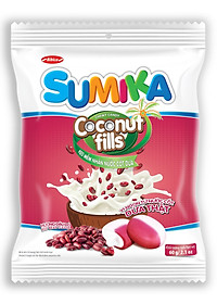Kẹo mềm Sumika Cốm Bắp Đậu Đỏ nhân nước cốt dừa túi 60g