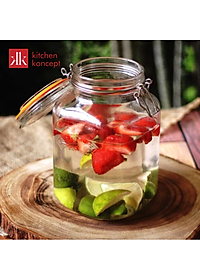 Kilner Hũ Thủy Tinh Tròn/ Vuông/Vát Cạnh - Nhiều Kích Cỡ