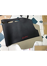 Thảm taplo da vân cacbon cho xe HONDA CITY 2021