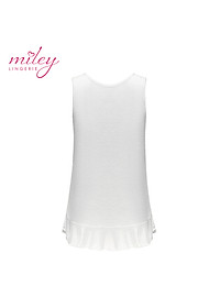 Đồ Mặc Nhà Nữ Sát Nách Thun Lụa Cao Cấp Natural Blow Miley Lingerie_DBC0201