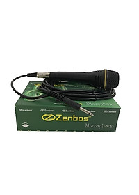 Micro có dây Zenbos MZ-228 cao cấp Karaoke - hàng chính hãng