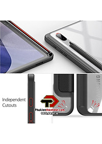 Bao da chống sốc dành cho SamSung Galaxy Tab S7 FE có ngăn đựng bút hiệu Dux Ducis Toby - Hàng nhập khẩu