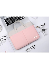 Túi chống sốc dành cho laptop macbook kèm gấu bông siêu cute đáng yêu