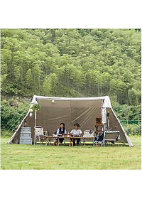 Lều trung tâm NatureHike NH20TM008 kèm màn chiếu Glamping chỉ số chống nắng UPF 50+