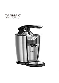 Máy vắt cam cao cấp thương hiệu Canmax CJ-186 - Chất liệu: Inox 304 - Dung tích: 1000ml - Công suất: 120W - Hàng Nhập Khẩu