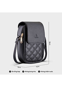 Túi Yuumy ( Thời trang nữ đi chơi size 11 - Túi đeo chéo da Seasand YN150 )