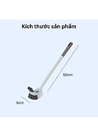 Chổi Cọ Vệ Sinh 2 Đầu Đa Năng Chuẩn Nhật - Hàng Việt Nam