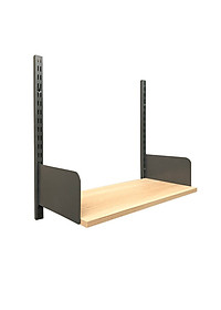 Kệ gỗ SMLIFE Railshelf 30x60cm - Phụ Kiện Thành Phần Để Lắp Hệ Kệ Ray Tường Railshelf