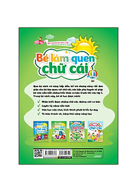 Sách Bé Chuẩn Bị Vào Lớp 1 - Dành Cho Trẻ Từ 4-5 Tuổi - Bé Làm Quen Chữ Cái Tập 2