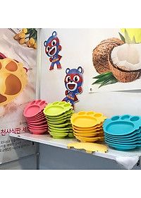 Khay ăn dặm đế dính - Khay thiên thần Uinlui an toàn làm từ dừa