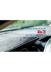 Thảm taplo cho xe CAPTIVA bằng lông Cừu 3 lớp hoặc Da Cacbon