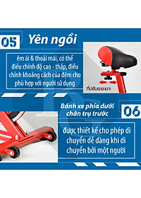 Xe đạp tập tại nhà thể dục thể thao, gym, fitness Spining Bike - giúp tăng cơ, giảm mỡ hiệu quả