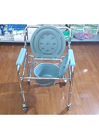 Ghế Bô Vệ Sinh Có Bánh Xe, Bô Tròn Lucass G-696 ( G696 ) (Tiêu chuẩn Mỹ)