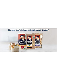 Yến mạch Simply Granola Quaker - Ngũ cốc yến mạch ăn liền mật ong hạnh nhân
