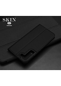Bao da dành cho SamSung Galaxy S22 Plus Dux Ducis Skin khung mềm - siêu mỏng - siêu mịn - Hàng chính hãng