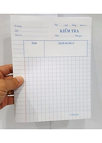 Giấy Kiểm Tra Kẻ Thường