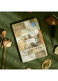 Sổ tay vintage cỡ A5 ghi chép nhật ký, tâm sự lưu bút kỷ niệm - B112