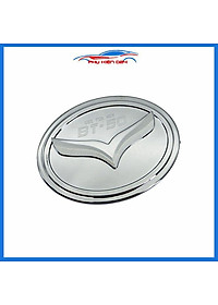 Ốp nắp xăng BT50, Mazda BT-50 mạ crom chống trầy trang trí ô tô