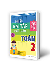 Sách Phiếu bài tập cuối tuần Toán 2