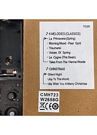 Đồng hồ treo tường Nhật Bản RHYTHM CMH723CR06, Kt 27.0 x 7.0cm, 860g, Vỏ Gỗ