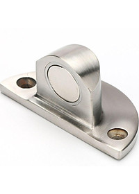 Chặn Cửa Nam Châm Inox 304 Dạng Đế Mỏng Hình Bán Nguyệt