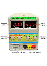 Vinasemi 3010 Máy Cấp Nguồn DC 30V 10A Hàng Chính Hãng