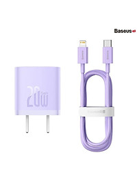 Bộ Sạc Nhanh 20W Baseus GaN5 Fast Charger 1C cho iPhone/Samsung (PD/ QC Multi Quick Charge Support, Smart Protect) - Hàng chính hãng