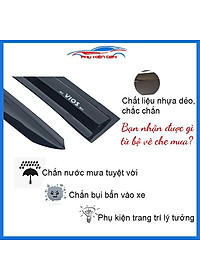 Vè mưa Vios 2014-2015-2016-2017 vè đen che mưa bảo vệ trang trí xe