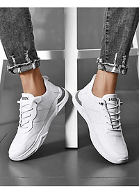 Giày Thể Thao Nam Sneaker Da Cao Cấp Phong Cách Hàn Quốc Kiểu Dáng Thời Trang G171