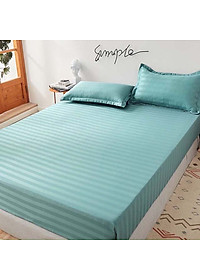 Bộ Ga Gối Cotton Kẻ 3F Lidaco Chuyên Dụng Cho Homestay, Khách Sạn (Nhiều Mẫu Lựa Chọn)