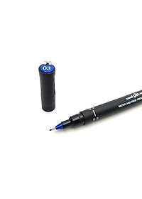 Bút Kỹ Thuật Uni Fine Line PIN 03-200 - Mực Xanh
