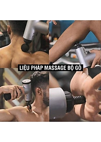 Máy Massage 4 Đầu 6 Chế Độ Fascial, Súng Massage Giảm Căng Cơ, Trị Nhức Mỏi Vai Gáy Hiệu Quả - HÀNG CHÍNH HÃNG MINIIN