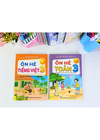 Sách - Bộ 2 cuốn Ôn Hè Toán + Tiếng Việt Lớp 3 Kết Nối - ndbooks