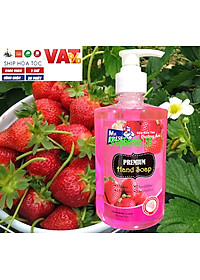 Nước rửa tay thảo mộc Premium Hand Soap Mr Fresh 500ml - an toàn cho da tay