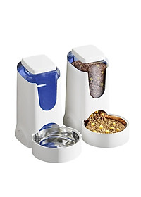 Bát Ăn Tự Động Và Bình Nước Tự Động Cho Chó Mèo Dung Tích Lớn 4L