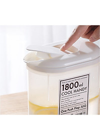 Combo bình nước nắp bật Yamada 1,8L + Cốc uống nước có nắp 360ml - nội địa Nhật Bản