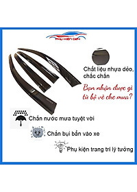 Vè mưa Fadil vè đen che mưa bảo vệ trang trí xe