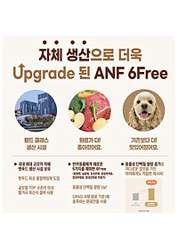 [DATE MỚI] [ 5.6KG]  Thức ăn hạt cho chó ANF 6FREE PLUS vị VỊT + CÁ HỒI nhập khẩu Hàn Quốc