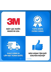 Bộ Lọc Nước Vòi Sen Tắm Nóng Lạnh 3M SFKC01-CN1 | 3M HSF-IS Tự Lắp Đặt Dễ Dàng - Hàng Chính Hãng 3M
