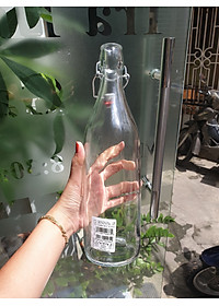 Chai Thủy Tinh Nắp Cài Kín Hơi Giara Bormioli Rocco - 0.5 Lít