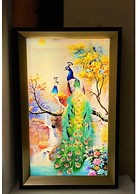 Đèn tranh LED nghệ thuật TR-04 độc đáo, tinh tế - 3 chế độ ánh sáng