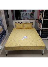 Bộ ga chun chần 160x200 Sông Hồng chất cotton