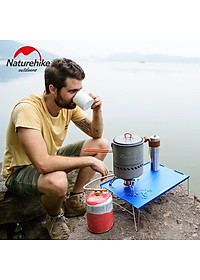 Bàn dã ngoại cắm trại Naturehike campoutvn xếp gấp gọn NH16Z016 du lịch khung nhôm nhẹ bề mặt chắc chắn A104